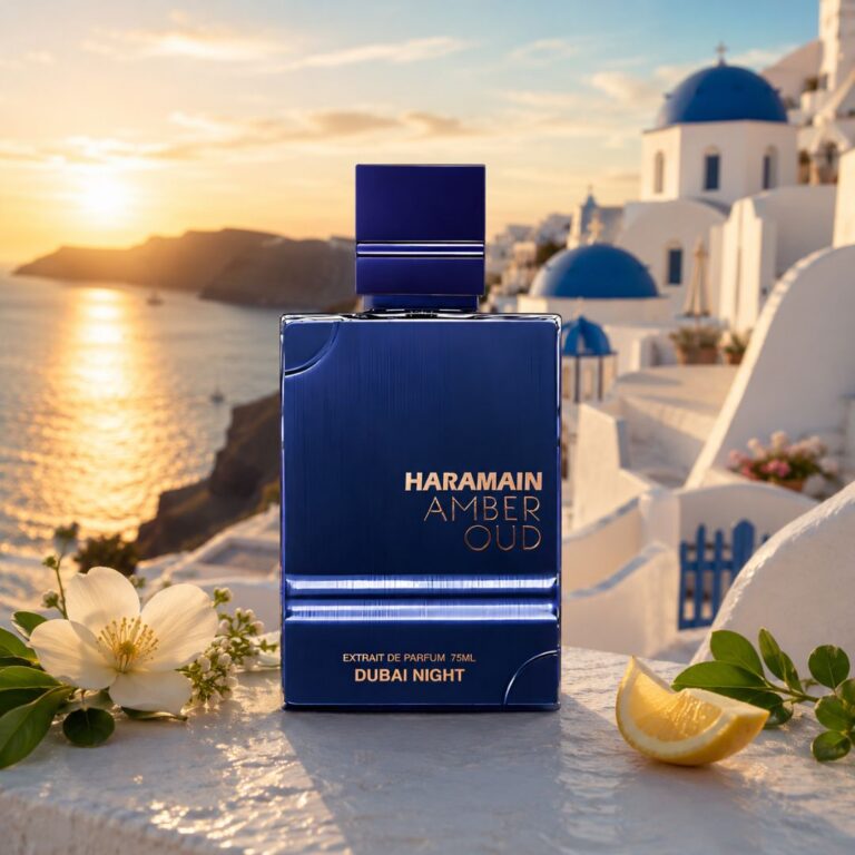 Amber Oud Dubai Night EDP 75ML long-lasting unisex perfume by Al Haramain