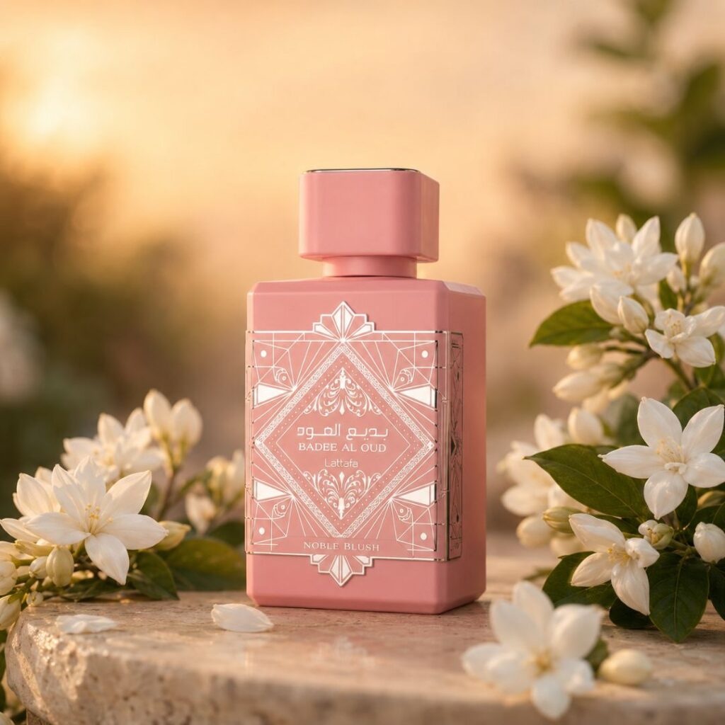 Bad'ee Al Oud Noble Blush 100ML by Lattafa long lasting sweet perfume