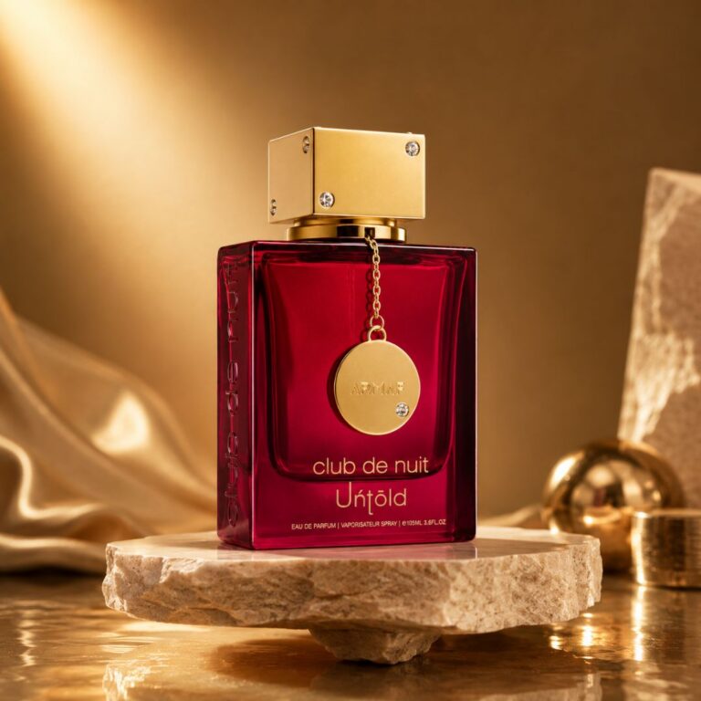 Elegant Club De Nuit UNTOLD Eau De Parfum luxury fragrance by Armaf.