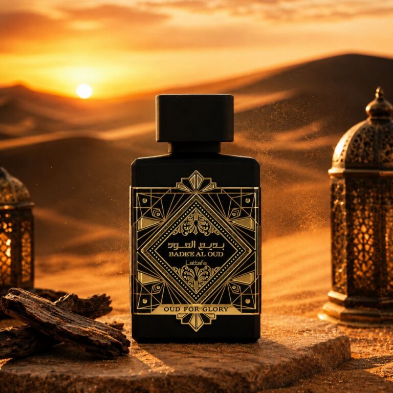 Bade'e Al Oud Eau de Parfum by Lattafa luxury Arabic perfume