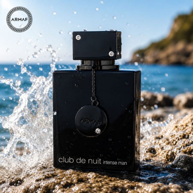 Club De Nuit Intense for Men Eau de Toilette Spray 105ml by Armaf in premium matte black bottle