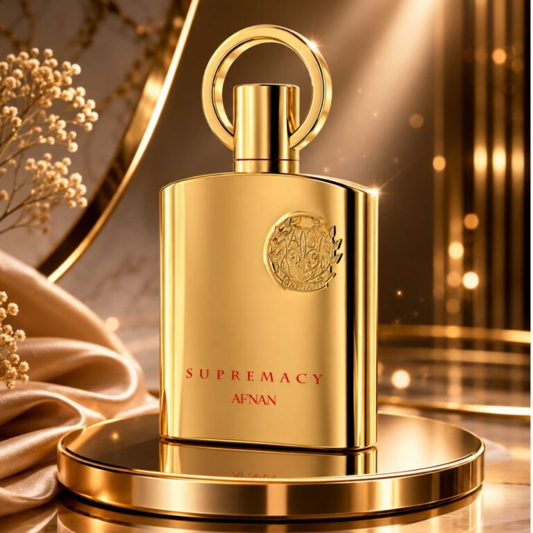 Premium Afnan Supremacy Gold Eau de Parfum 100ML perfume bottle for men and women.